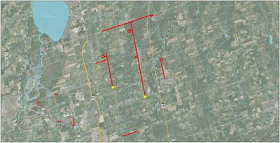 East Gwillimbury Community Expansion Project Map