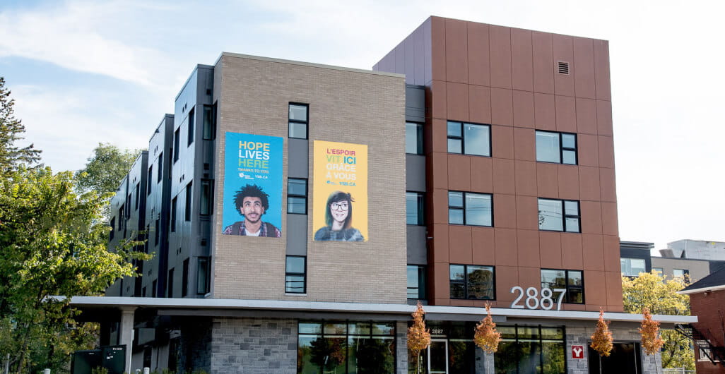 The Youth Services Hub building located in Ottawa.