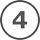 Number four icon