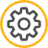 Cog wheel icon