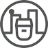 Natural gas meter icon