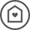 House with heart