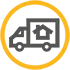 Moving truck icon