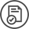 Document with checkmark icon