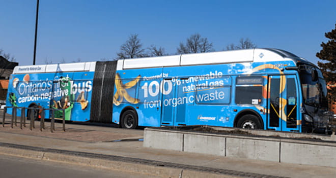 Hamilton carbon-neutral transit bus