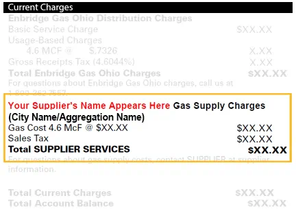 Aggregation Bill Screenshot