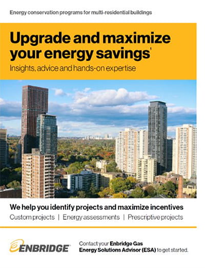 Commercial Multi-residential and Affordable Housing Program brochure cover