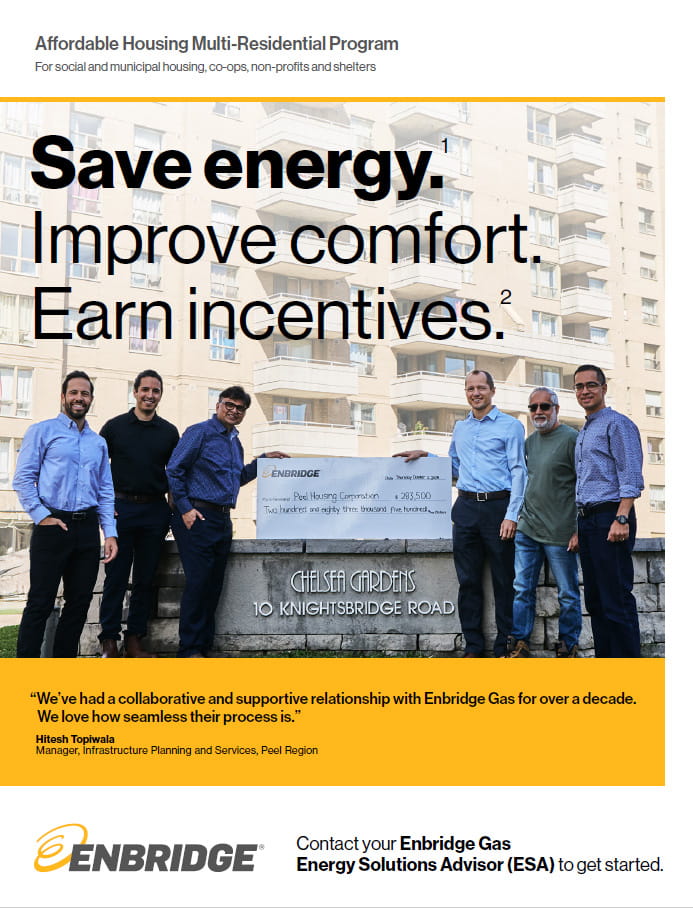 Affordable Housing Multi-residential Program brochure cover