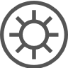 Sun icon