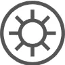 Sun icon