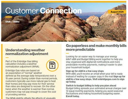 A screenshot of Customer Connection