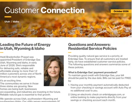 Customer Connection partial screenshot