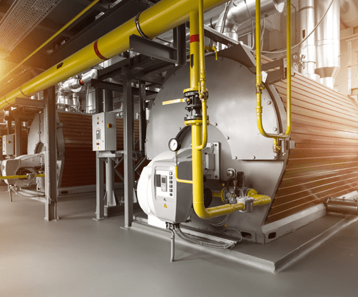Boiler in a business