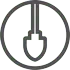 Natural gas meter icon